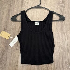 ARITZIA Wilfred Free Ribbed Cropped Tank
